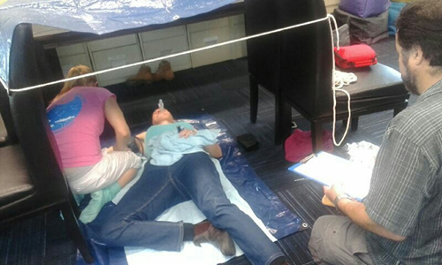 provide first aid in remote situations